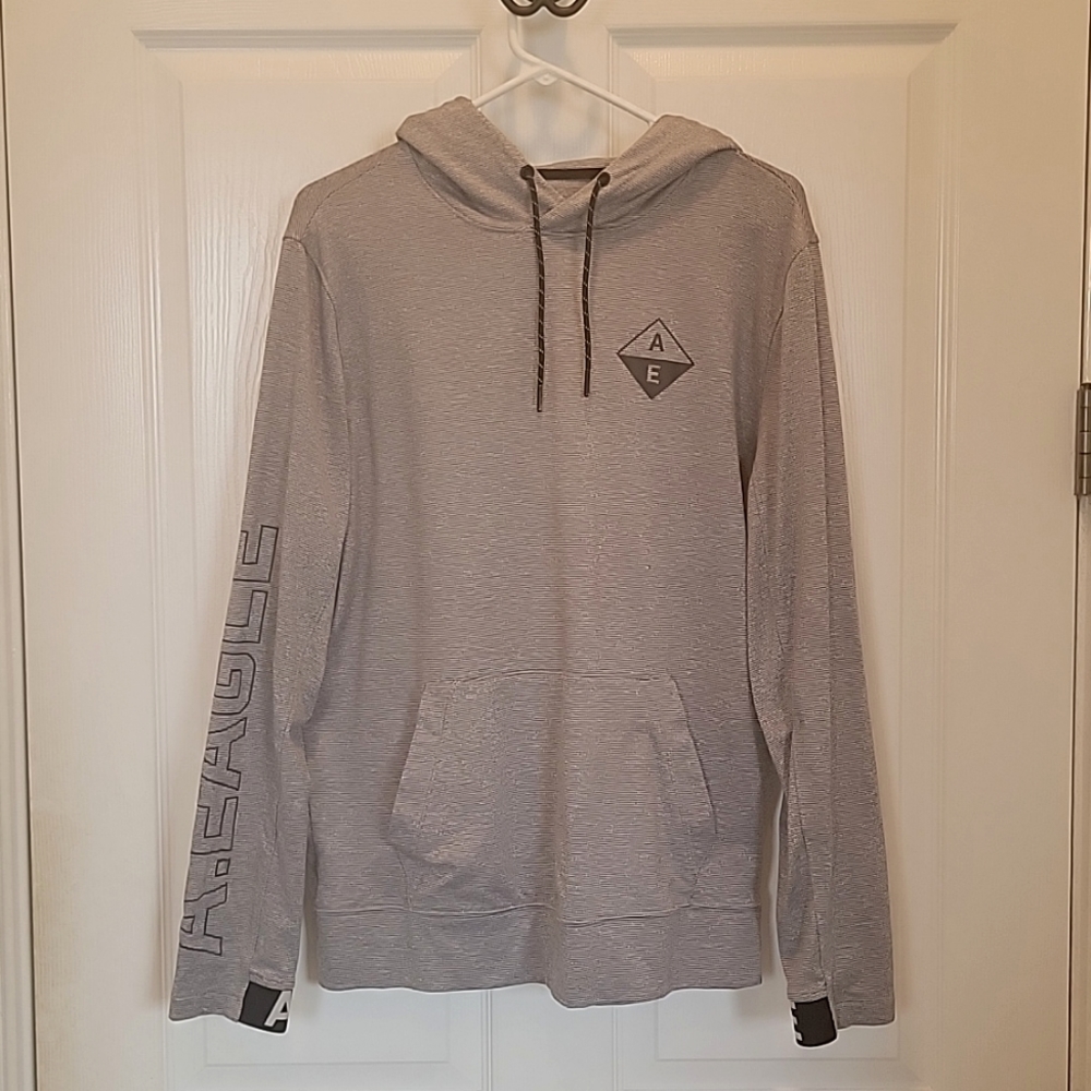 Mens American Eagle grey hoodie